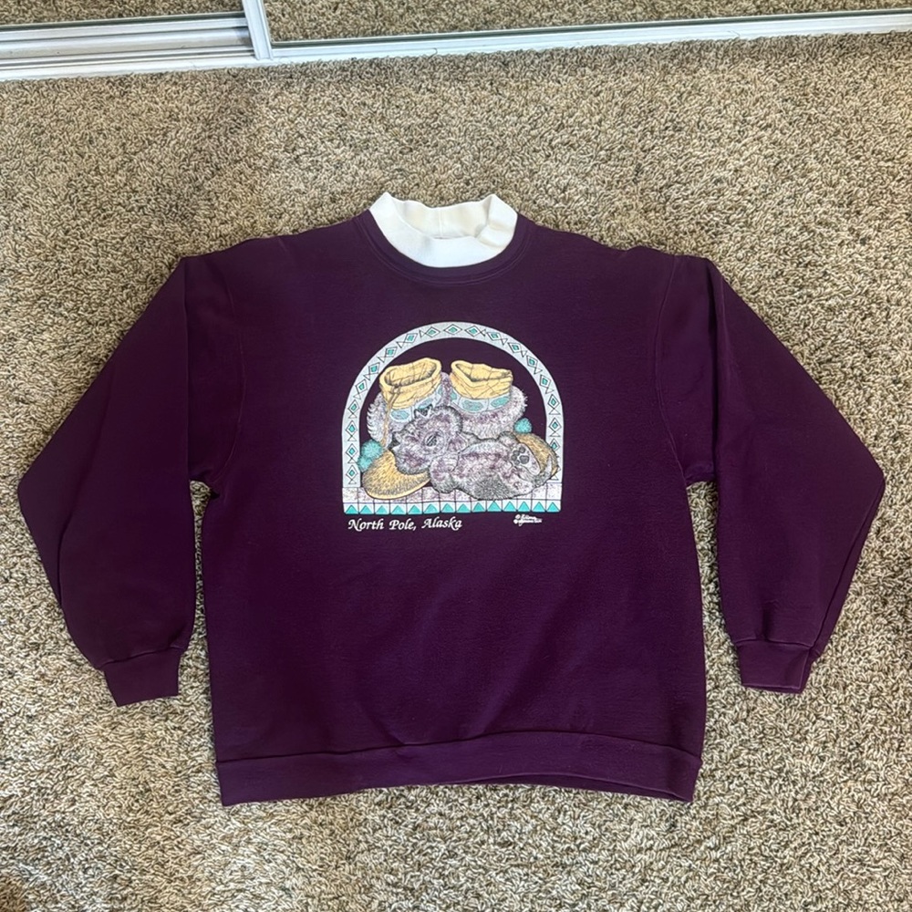 Vintage Double Neck Crewneck